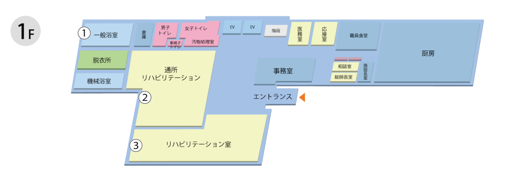 1階フロアマップ