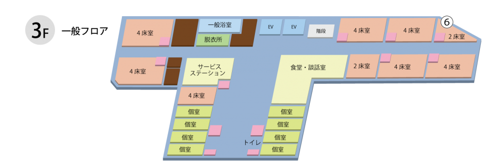 3階フロアマップ