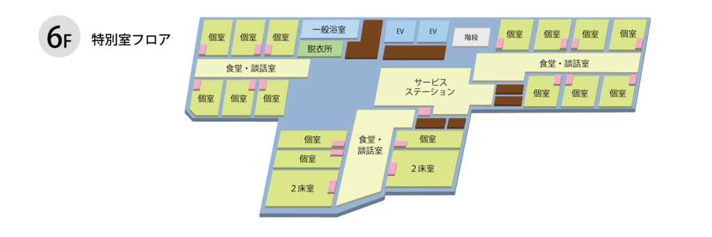 フロアマップ6階